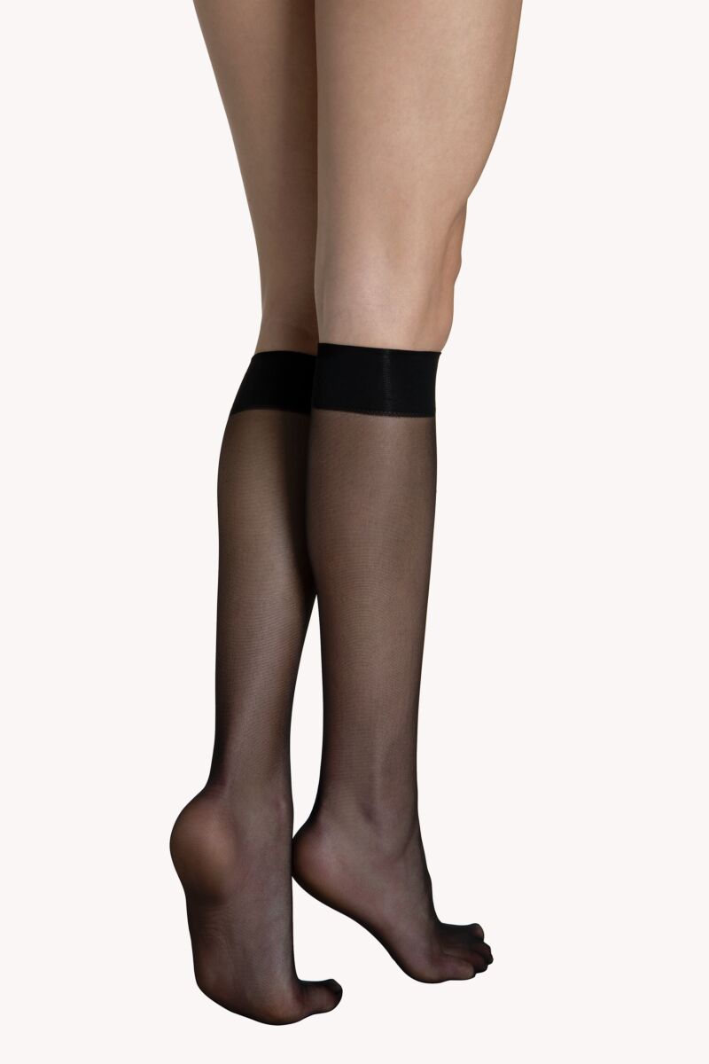 Dokolenke v črni barvi