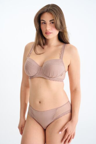 Modrček s penasto košarico »Tiffany« – košarica F in G