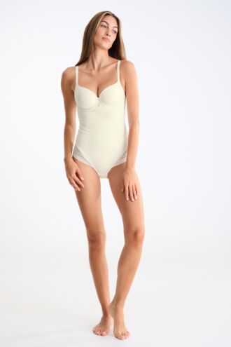 Bodi s penasto košarico »Opal«