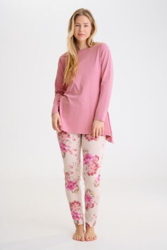 Pižama s tuniko in leggings hlačami »Robin«