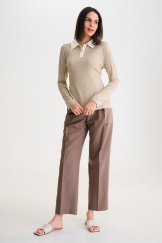 Polo majica z dolgimi rokavi »Remi«