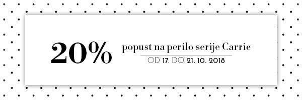 ugodnost meseca - perilo carrie